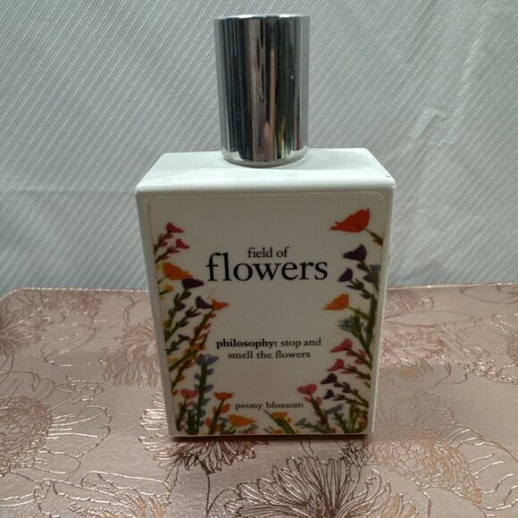 New Philosophy Field of Flowers 2oz 60ml Spray Fragrance Peony Blossom Perfume - Picture 1 of 7